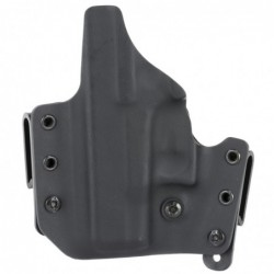 View 2 - L.A.G. Tactical, Inc. Defender Series, OWB/IWB Holster, Fits Glock 26/27/33, Kydex, Right Hand, Black Finish 1004