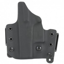View 2 - L.A.G. Tactical, Inc. Defender Series, OWB/IWB Holster, Fits Glock 42, Kydex, Right Hand, Black Finish 1044