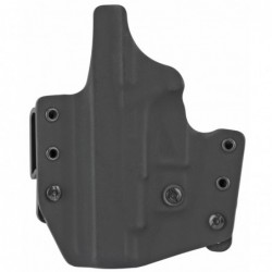 View 2 - L.A.G. Tactical, Inc. Defender Series, OWB/IWB Holster, Fits Glock 48, Kydex, Right Hand, Black Finish 1063