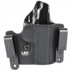 View 1 - L.A.G. Tactical, Inc. Defender Series, OWB/IWB Holster, Fits SIG P938, Kydex, Right Hand, Black Finish 2022