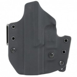 View 2 - L.A.G. Tactical, Inc. Defender Series, OWB/IWB Holster, Fits SIG P320 Compact 9/40, Kydex, Right Hand, Black Finish 2031