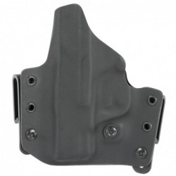 View 2 - L.A.G. Tactical, Inc. Defender Series, OWB/IWB Holster, Fits S&W M&P Shield 9/40, Kydex, Right Hand, Black Finish 4007