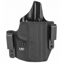 View 1 - L.A.G. Tactical, Inc. Defender Series, OWB/IWB Holster, Fits S&W M&P M2.0 9/40, Kydex, Right Hand, Black Finish 4045