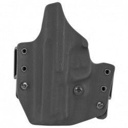 View 2 - L.A.G. Tactical, Inc. Defender Series, OWB/IWB Holster, Fits S&W M&P M2.0 9/40, Kydex, Right Hand, Black Finish 4045
