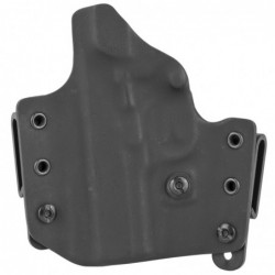 View 2 - L.A.G. Tactical, Inc. Defender Series, OWB/IWB Holster, Fits 1911 3", Kydex, Right Hand, Black Finish 6007