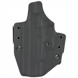 View 2 - L.A.G. Tactical, Inc. Defender Series, OWB/IWB Holster, Fits 1911 5" N/R, Kydex, Right Hand, Black Finish 6016