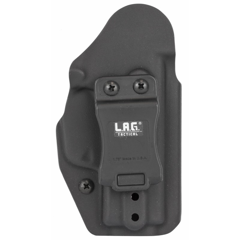 L.A.G. Tactical, Inc. Liberator MK II, Holster, Ambidextrous, Fits Sig P365, Kydex, Black Finish 70400