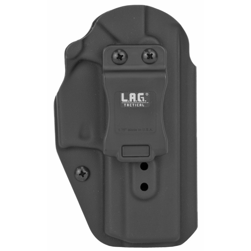 L.A.G. Tactical, Inc. Liberator MK II, Holster, Ambidextrous, Fits Sig P320C 9/40, Kydex, Black Finish 70401