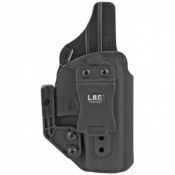 View 2 - L.A.G. Tactical, Inc. Appendix MK II, IWB Holster, Right Hand, Fits Glock 19/23/32, Kydex, Black Finish 80000