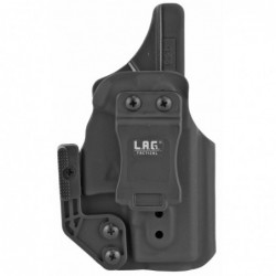 View 2 - L.A.G. Tactical, Inc. Appendix MK II, IWB Holster, Right Hand, Fits Glock 26/27/33, Kydex, Black Finish 80004