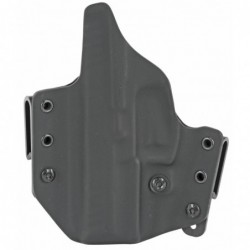 View 2 - L.A.G. Tactical, Inc. Defender Series, OWB/IWB Holster, Fits H&K VP9, Kydex, Right Hand, Black Finish 9026