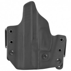 View 2 - L.A.G. Tactical, Inc. Defender Series, OWB/IWB Holster, Fits H&K VP9SK, Kydex, Right Hand, Black Finish 9030