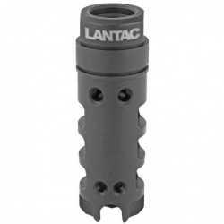 View 2 - LanTac USA LLC Dragon Muzzle Brake, 223 Rem/556NATO, Fits AR Rifles, Hardened Milspec Steel, Nitride Finish DGN556B