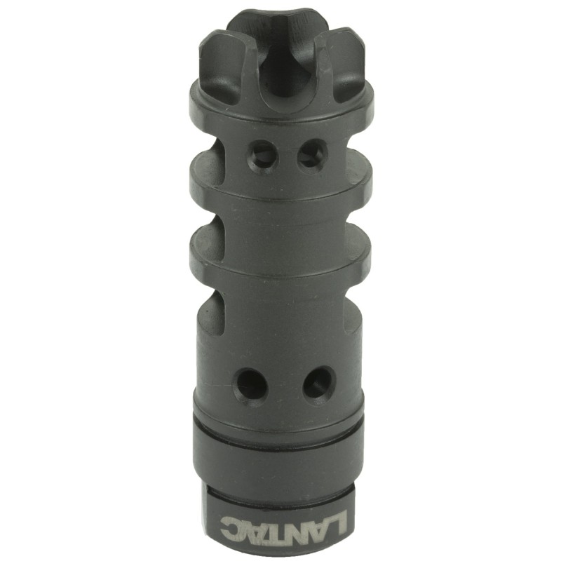 LanTac USA LLC Dragon Muzzle Brake, 9MM, Hardened Milspec Steel,Nitride Finish, 1/2X36 DGN9MMB