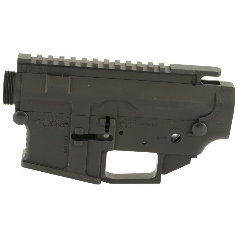 LanTac USA LLC Raven, Semi-automatic, Lower/Upper Set, 223 Rem, 556NATO, N/A, Black, N/A, Right Hand, 7075T6 Forged 01-RV-SET-N