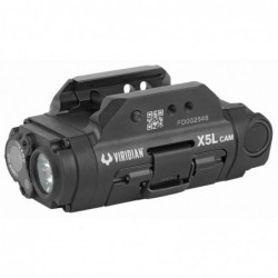 View 1 - Viridian Weapon Technologies X5L Gen 3 Universal Mount Green Laser With Tactical Light (500 Lumens) and HD Camera, Features a 1
