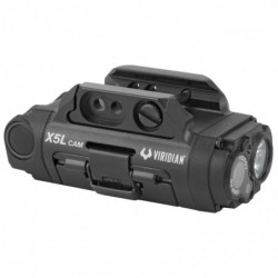 View 2 - Viridian Weapon Technologies X5L Gen 3 Universal Mount Green Laser With Tactical Light (500 Lumens) and HD Camera, Features a 1