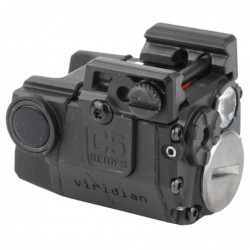 View 2 - Viridian Weapon Technologies Red Laser with Tactical Light, Sub-Compact, Universal Fit, Black Finish, 100 Lumen, ECR C5L-R