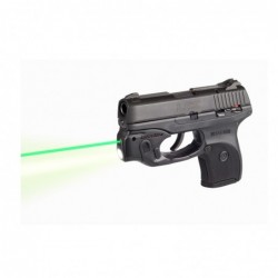 View 1 - LaserMax CenterFire Laser With GripSense Technology, For Ruger LC9/LC380/LC9s/EC9, Black Finish, Trigger Guard Mount, Green Las