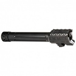 View 2 - Battle Arms Development, Inc. ONE:1 Barrel, Fits Glock 19, 9mm, Threaded and Fluted, Black Finish 100-029-385