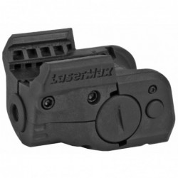 View 1 - LaserMax Lightning Rail Mounted Laser, GripSense Technology, Fits Firearm with at Least 1" Rail, Black Finish, Red Laser GS-LTN