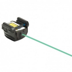 View 1 - LaserMax Micro UniMax, Green Laser, Fits Picatinny, Black Finish, with Battery MICRO-2-G