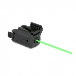LaserMax Spartan, Green Laser, Fits Picatinny, Black Finish, Adjustable Fit, with Battery SPS-G
