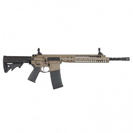 LWRC ICA5, 223 Rem/556NATO, 16.1" Barrel, 1:7 Twist, Flat Dark Earth Finish, LWRCI Adjustable Compact Stock, Magpul MOE+ Grip,