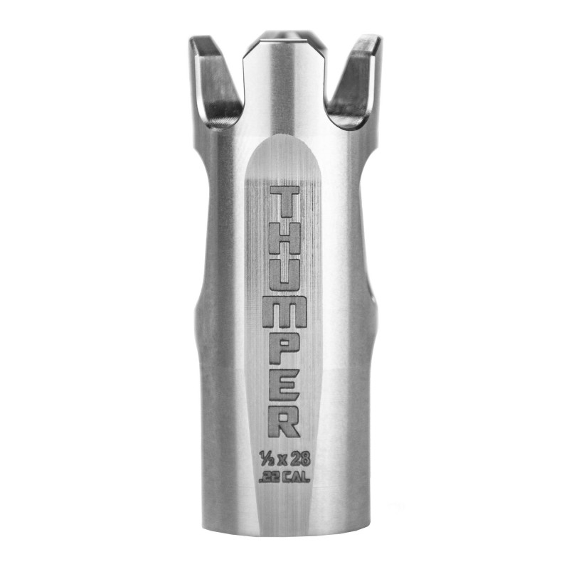 Battle Arms Development, Inc. Thumper Muzzle Brake, Stainless Finish, 1/2X28 Threads BAD-THUMPER-223-SS