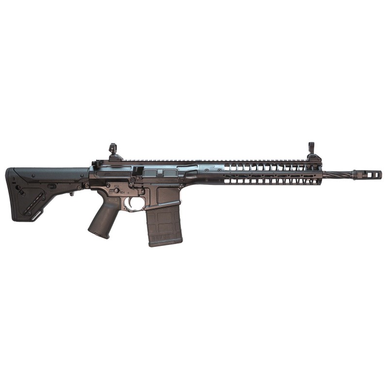 LWRC REPR MKII, Semi-automatic Rifle, 308 Win/762NATO, 16" Spiral Fluted Barrel, Black Finish, Magpul UBR Stock, 20Rd REPRMKIIR