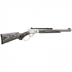 View 1 - Marlin 1894SBL, Lever Action, 44 Mag, 16.5" Stainless Steel Barrel, Gray/Black Laminate Stock, Scout Mount, Big Loop Lever, XS