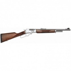 Marlin 1895 Guide, Lever Action Rifle, 45-70 Gvt, 18.5" Barrel, Stainless Finish, Straight Grip Walnut Stock, Buckhorn Sights,