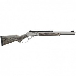 Marlin 1895, Lever Action Rifle, 45-70 Gvt, 18.5" Barrel, Stainless Finish, Pistol Grip Laminate Stock, XS White Dot Sights, Wi