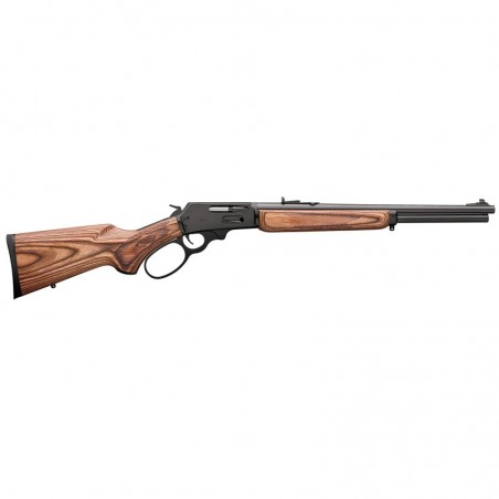 Marlin 336BL, Lever Action Rifle, 30-30 Win, 18.5" Barrel, Blue Finish, Pistol Grip Brown Laminate Stock, Adjustable Sights, 6R