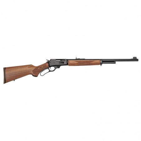 Marlin Lever Action,1895 Chambered in 444 Marlin, 22" Barrel, Blue, Amercian Walnut Pistol Grip Stock, Adjustable Buckhorn Rear