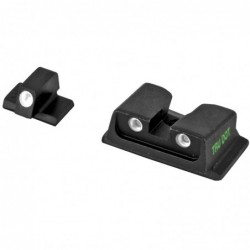 Meprolight Tru-Dot, Sight, Fits S&W M&P Fullsize And Compact, Green/Green 0117663101