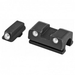 Meprolight Tru-Dot, Sight, Fits Walther P99 and PPQ, full and compact sizes, Green/Green 0188013101