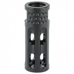 View 2 - Mission First Tactical 5 Direction Compensator, 223REM/556NATO, Fits AR-15, Crush Washer Included E2ARMD2