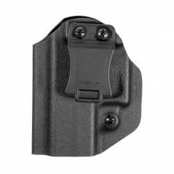 View 2 - Mission First Tactical Inside Waistband Holster, Ambidextrous, Fits Glk 43, Kydex, Includes 1.5" Belt Attachement, Black Finish