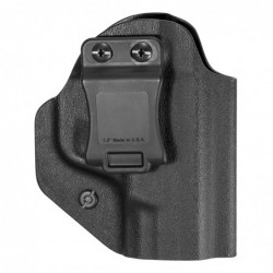 View 2 - Mission First Tactical Inside Waistband Holster, Ambidextrous, Fits Smith & Wesson M&P SHIELD, Kydex, Includes 1.5" Belt Attach