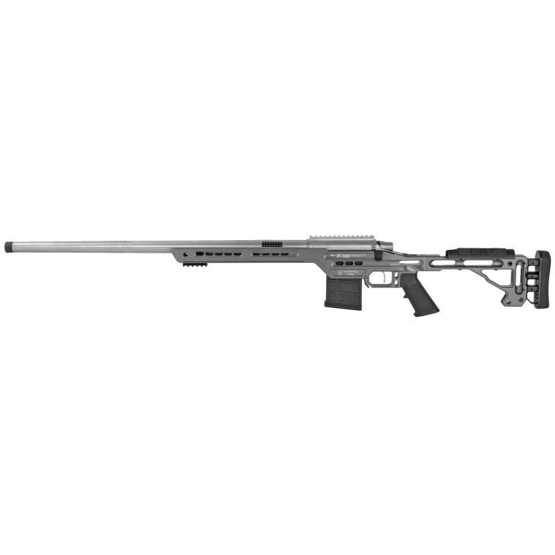 MasterPiece Arms PMR, Bolt Action Rifle, 308WIN, 26" Polished Threaded Barrel (X-Caliber Hand Lapped), Tungsten Cerakoted MPA B