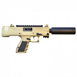 MasterPiece Arms MPA30DMG, Semi-automatic, Pistol, 9MM, 4.5" Threaded Barrel, Aluminum Frame and Grip, 17 and 33Rd Mags Only, 1