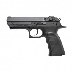 Magnum Research Baby Desert Eagle III, Semi-automatic, Full Size, 9MM, 4.43" Barrel, Polymer Frame, Black Finish, Black Grips,