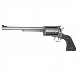 Magnum Research BFR, Revolver, 30-30WIN, 10" Barrel, Stainless Steel, Hogue One-piece Grips, 5Rd, Low Profile Adjustable Rear S
