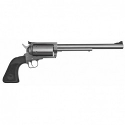 View 2 - Magnum Research BFR, Revolver, 30-30WIN, 10" Barrel, Stainless Steel, Hogue One-piece Grips, 5Rd, Low Profile Adjustable Rear S