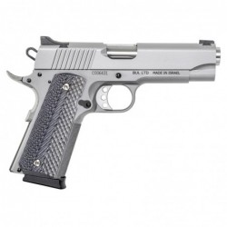View 2 - Magnum Research 1911CSS, Semi-automatic, 45ACP, 4.33" Barrel, Stainless Steel Frame/Slide, G10 Grips, 8Rd, 2 Mags, Fixed Sights