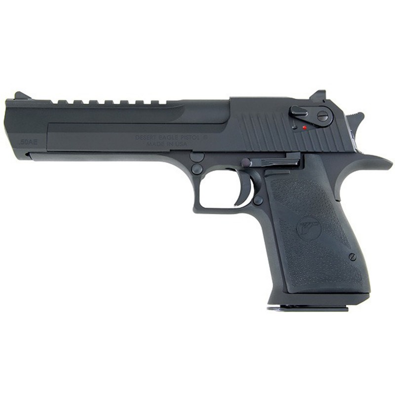 Magnum Research MK19 Desert Eagle DE357, Single Action Pistol, 357 Magazine, 6" Barrel, Steel Frame, Black Finish, Plastic Grip