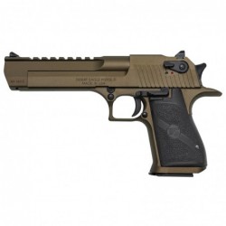 Magnum Research Desert Eagle 44, Semi-automatic Pistol, Full Size, 44 Mag, 6" Barrel, Burnt Bronze Finish, Rubber Grips, Fixed
