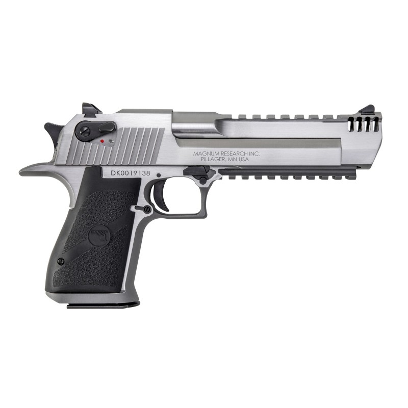 Magnum Research MK19 Desert Eagle 44, Semi-automatic Pistol, 44 Mag, 6" Barrel, Stainless Steel Frame and Slide, Plastic Grips,