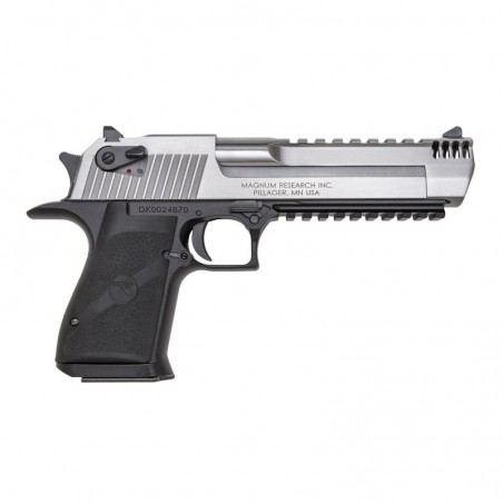 Magnum Research MK19 Desert Eagle, Semi-automatic, 50 Action Express, 6" Barrel, Black Aluminum Frame, Stainless Steel Slide an